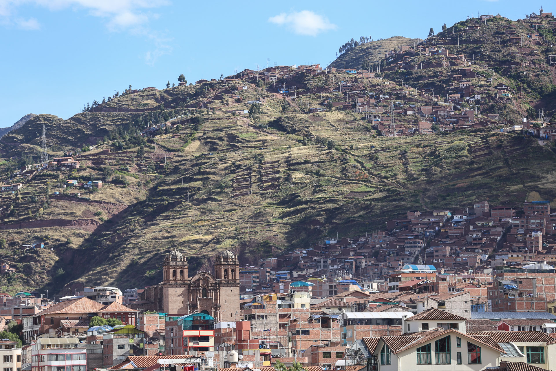 Depuis les terrasses du Qoticancha - Charmes de Cusco