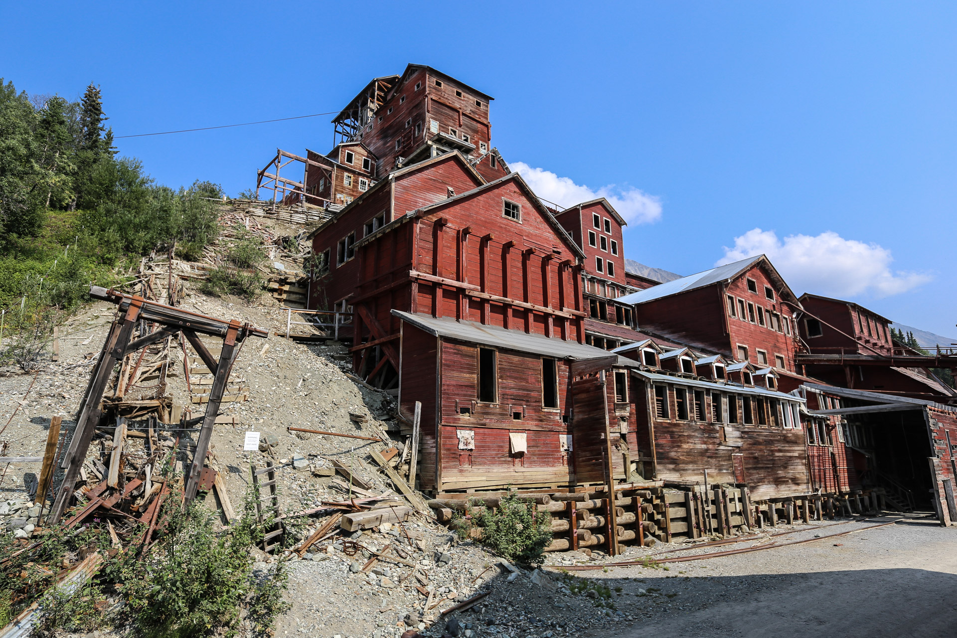 Batiment principal mine de Kennecott