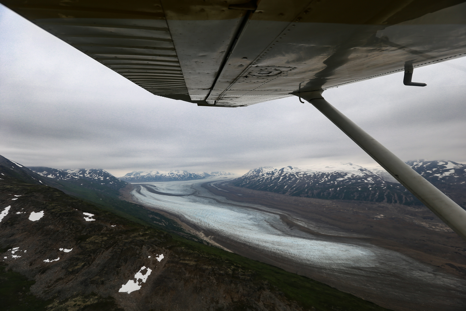 premier glacier survol alaska