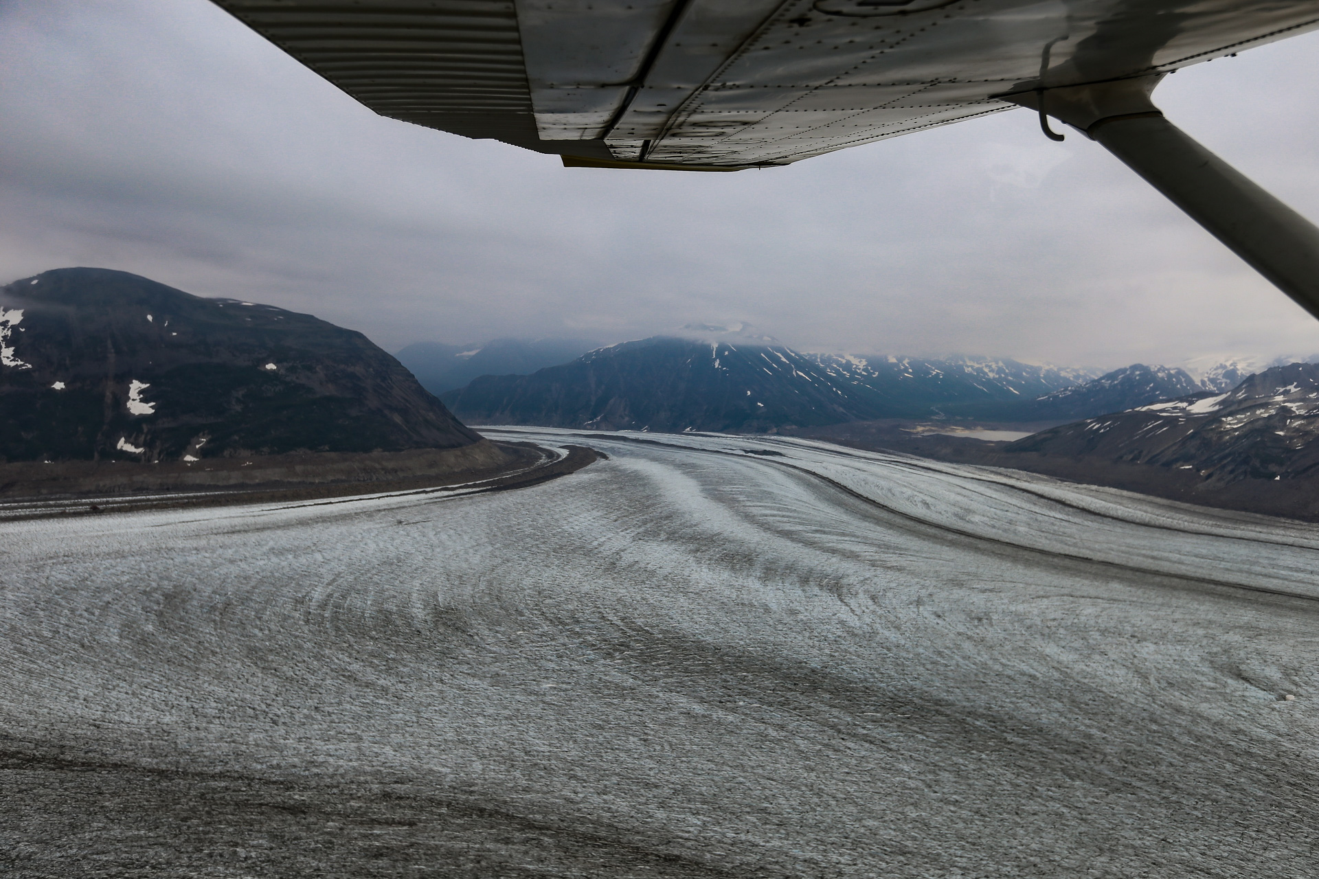 glaciers deviennent de plus en plus imposants