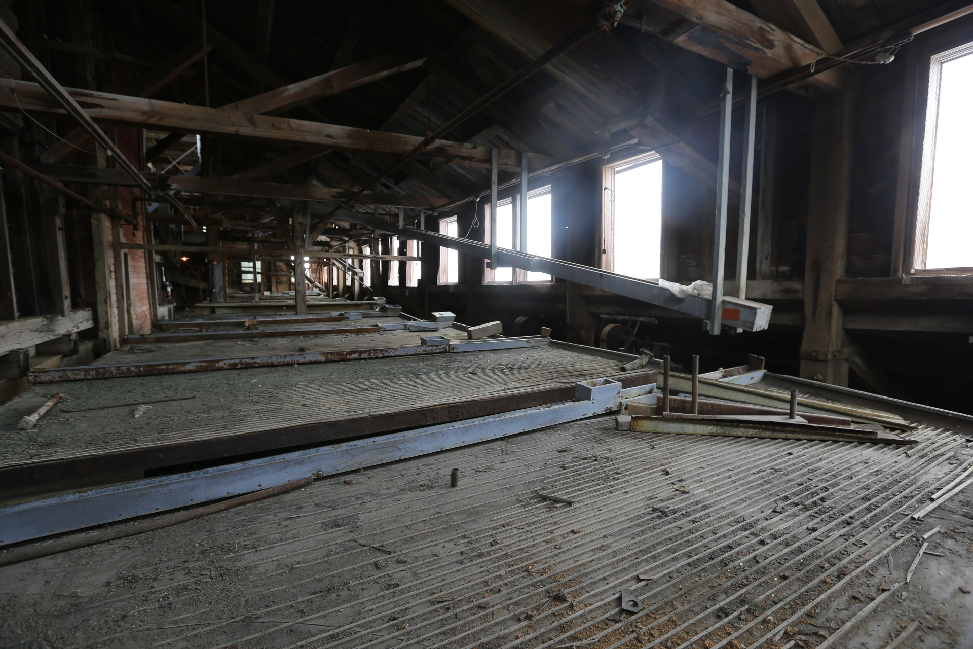 salle de tri du minerai Kennecot Mine