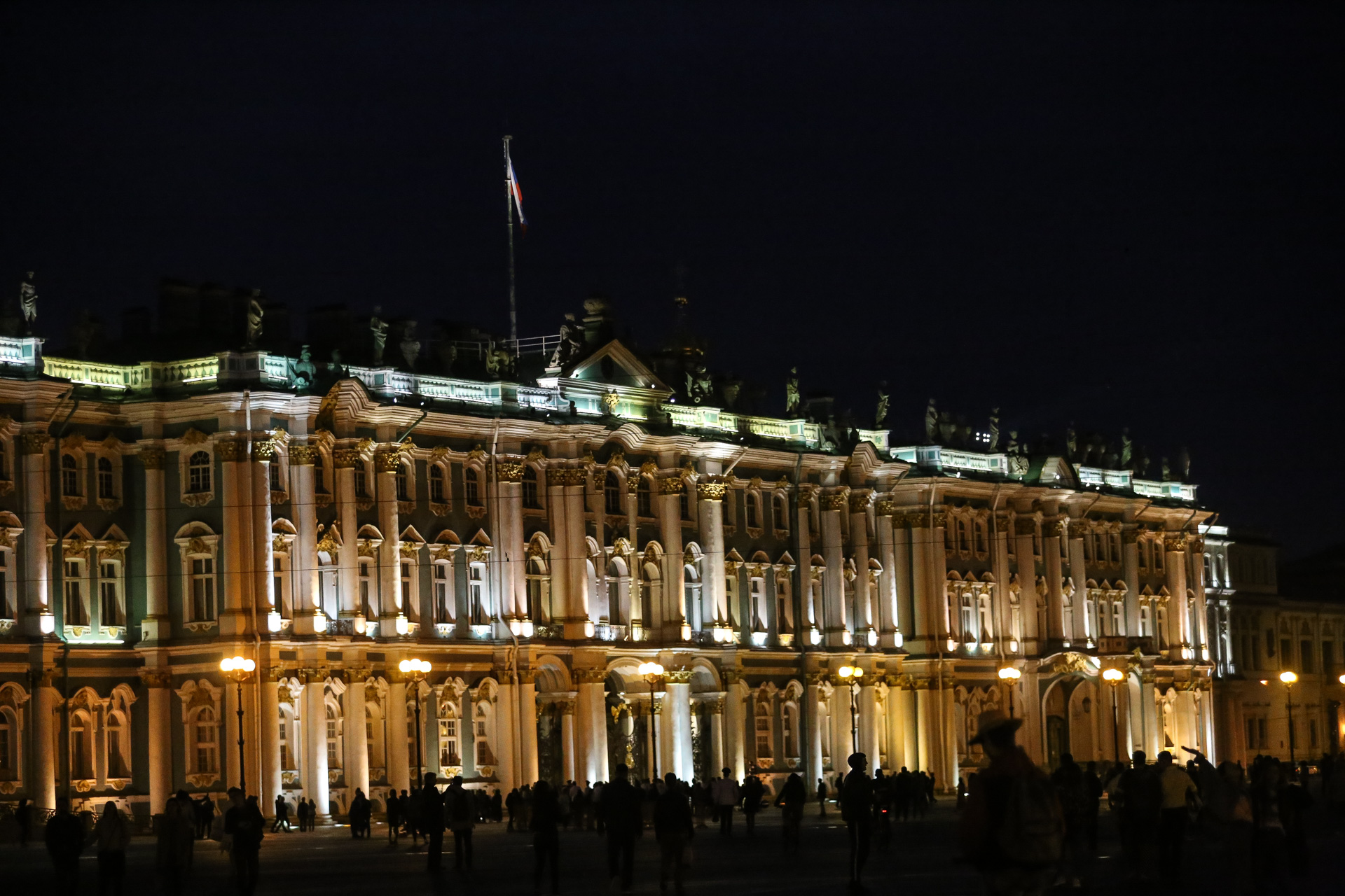 Façade du Palais d’hiver (Ermitage)