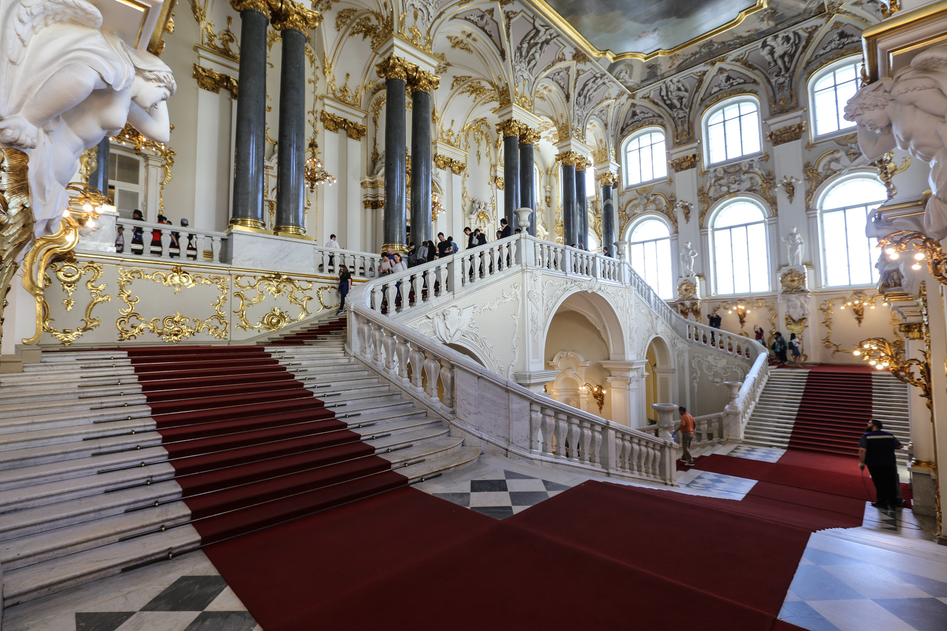 L’escalier d’honneur