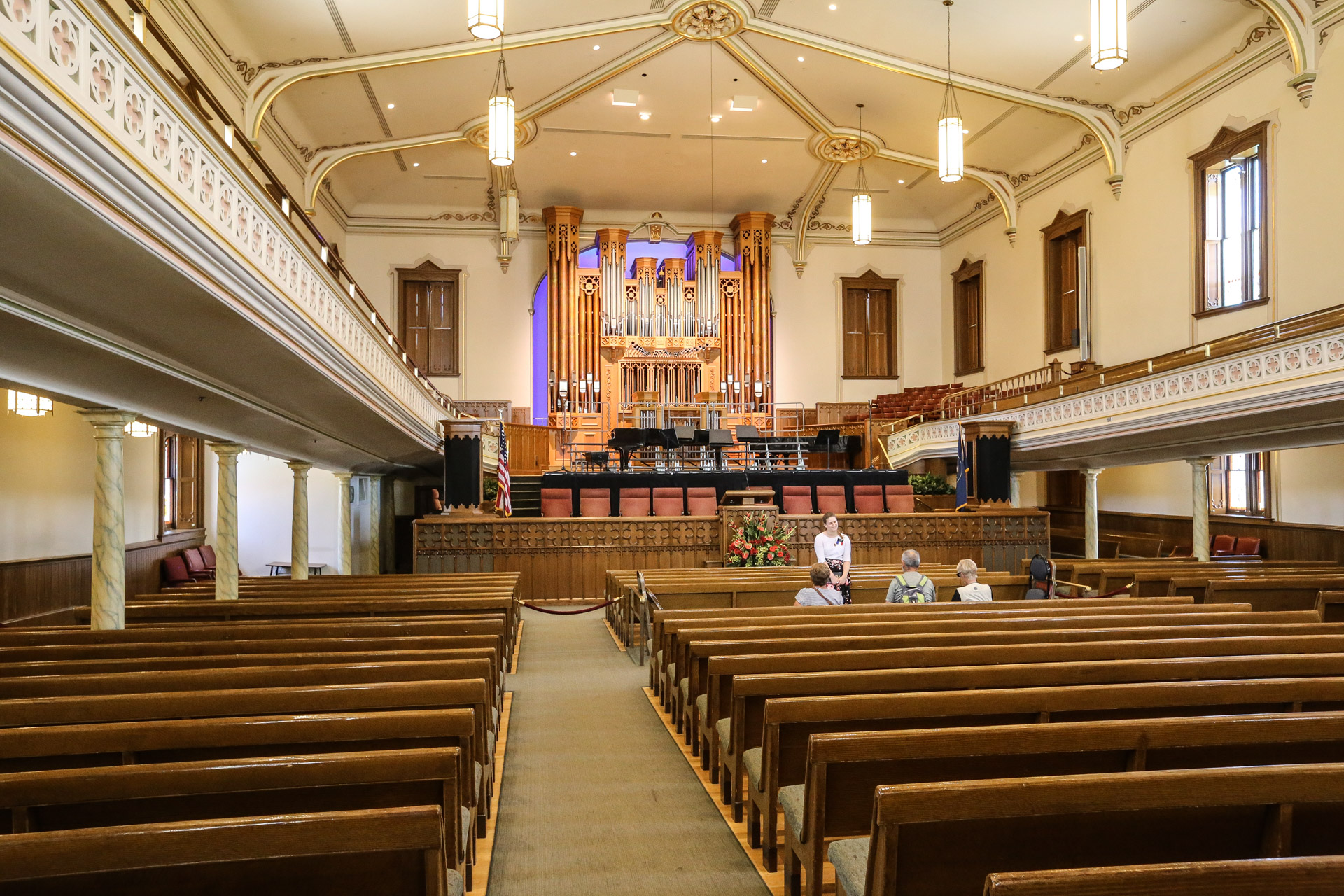 Intérieur de Assembly Hall