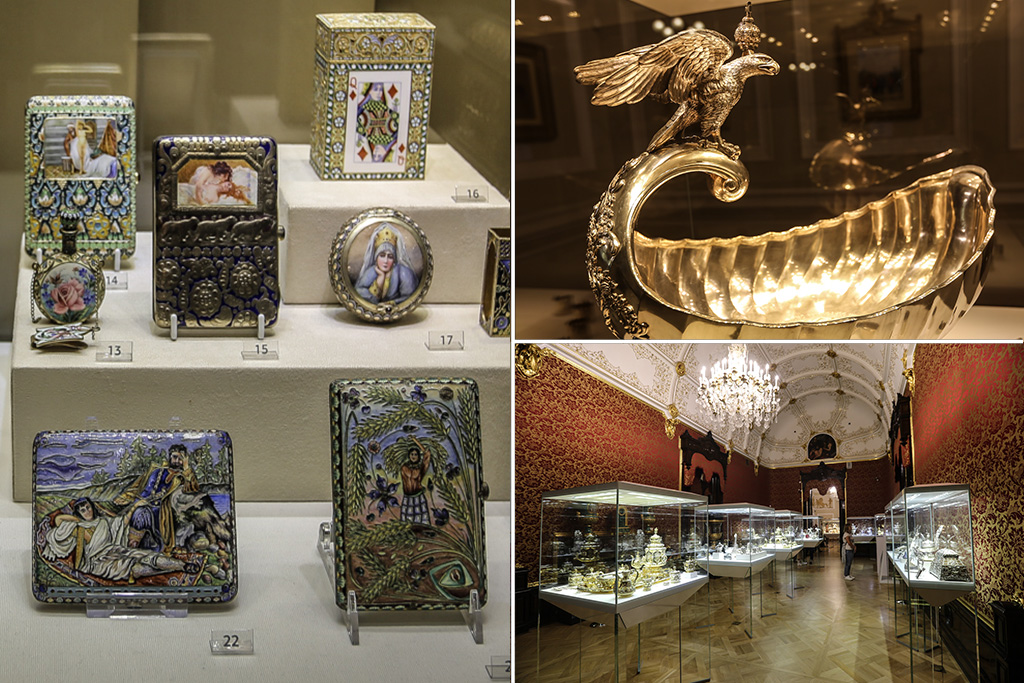 Objets fabriqués dans les ateliers de Carl Fabergé