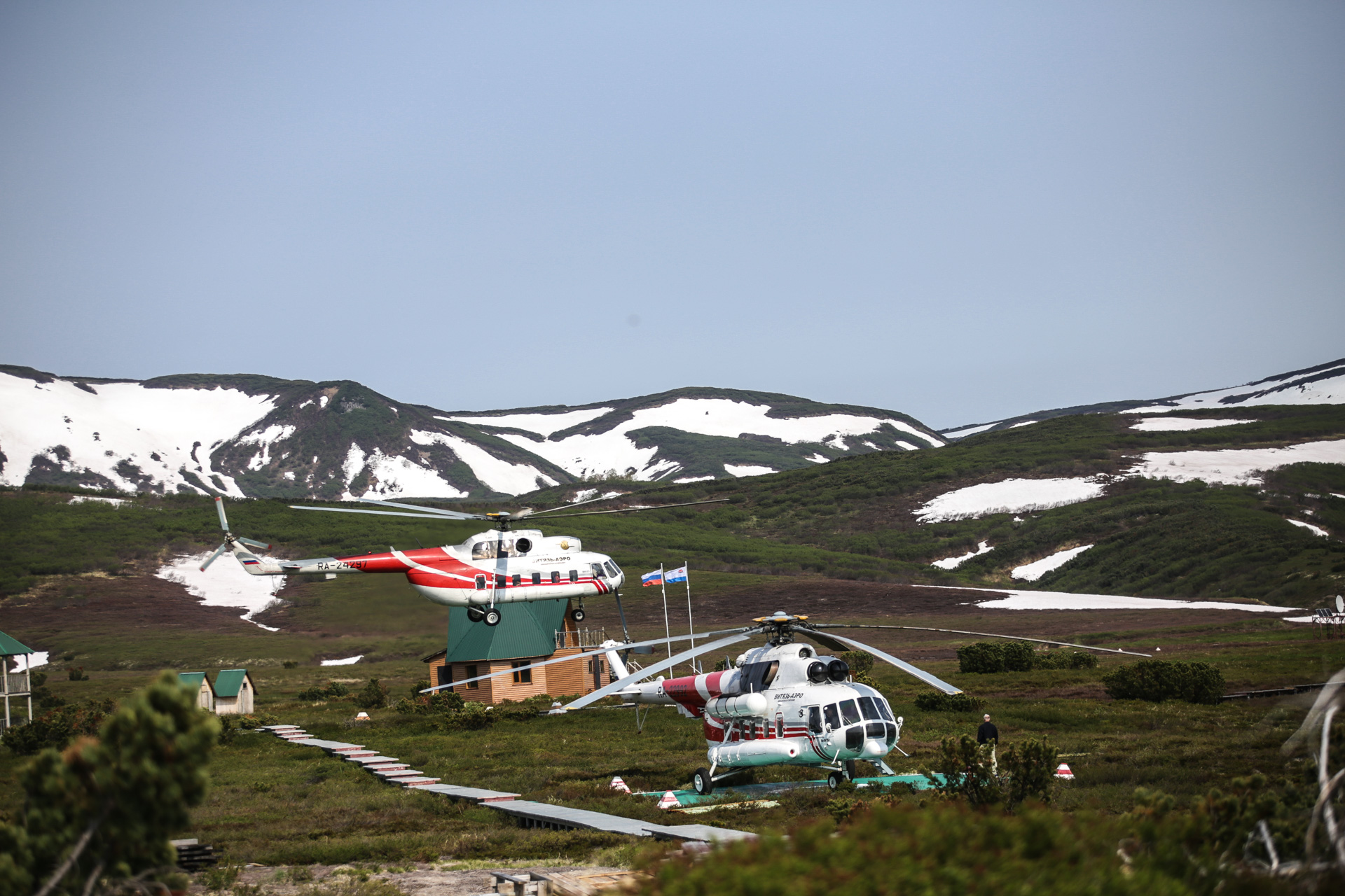 en vol, vers le parc national Nalichevskiy