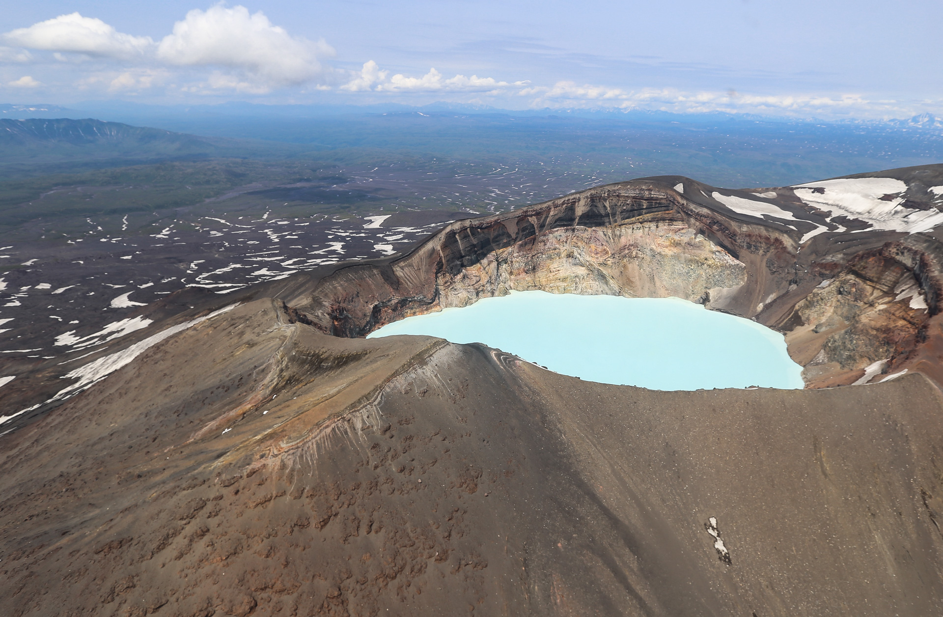 Le volcan Maliy Semyachik