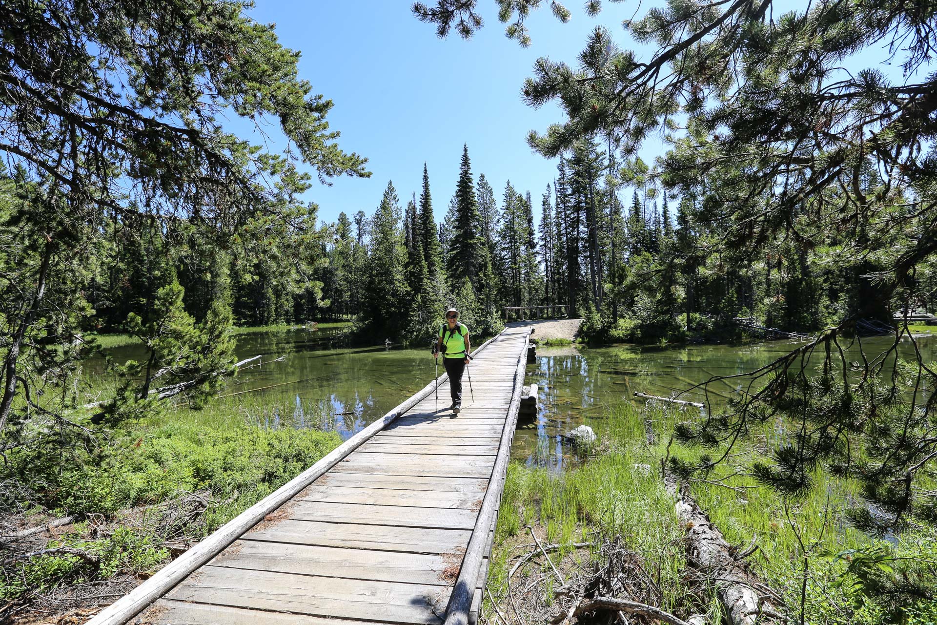 Passerelle Bradley Lake