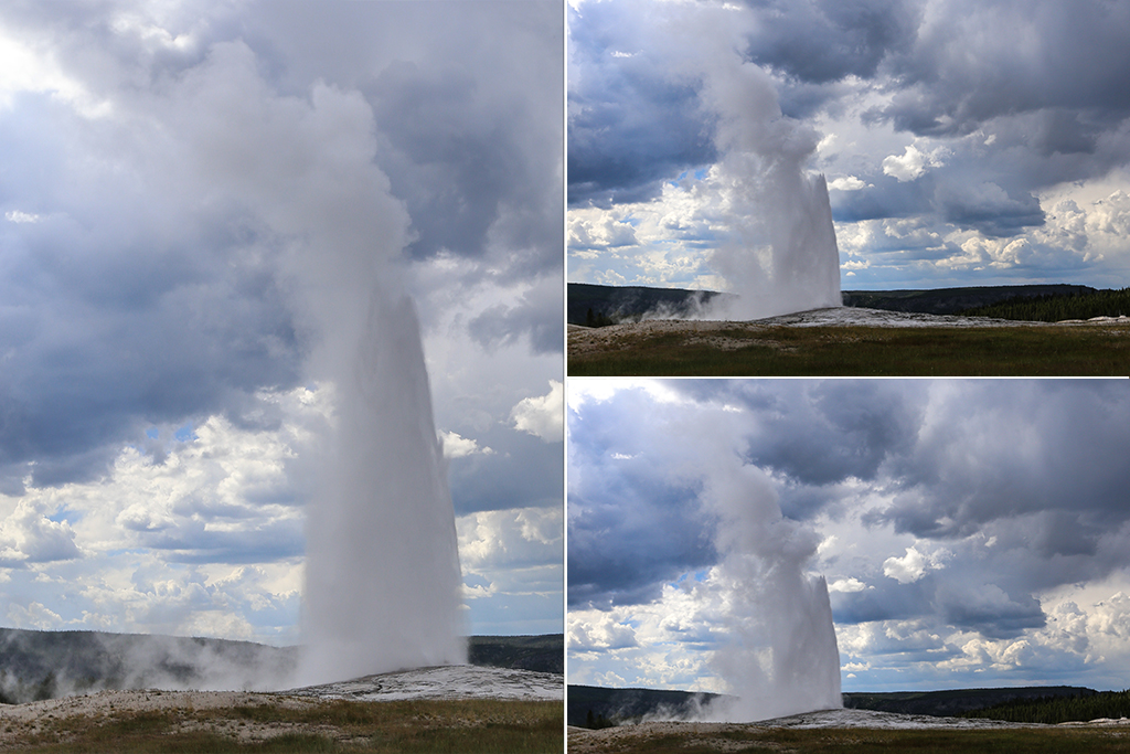 Old Faithfull geyser