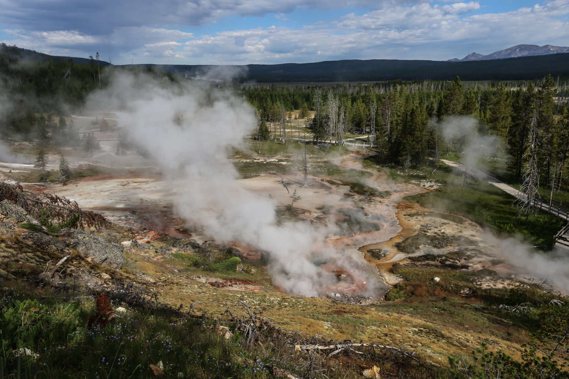 Artists Paintpots Yellowstone