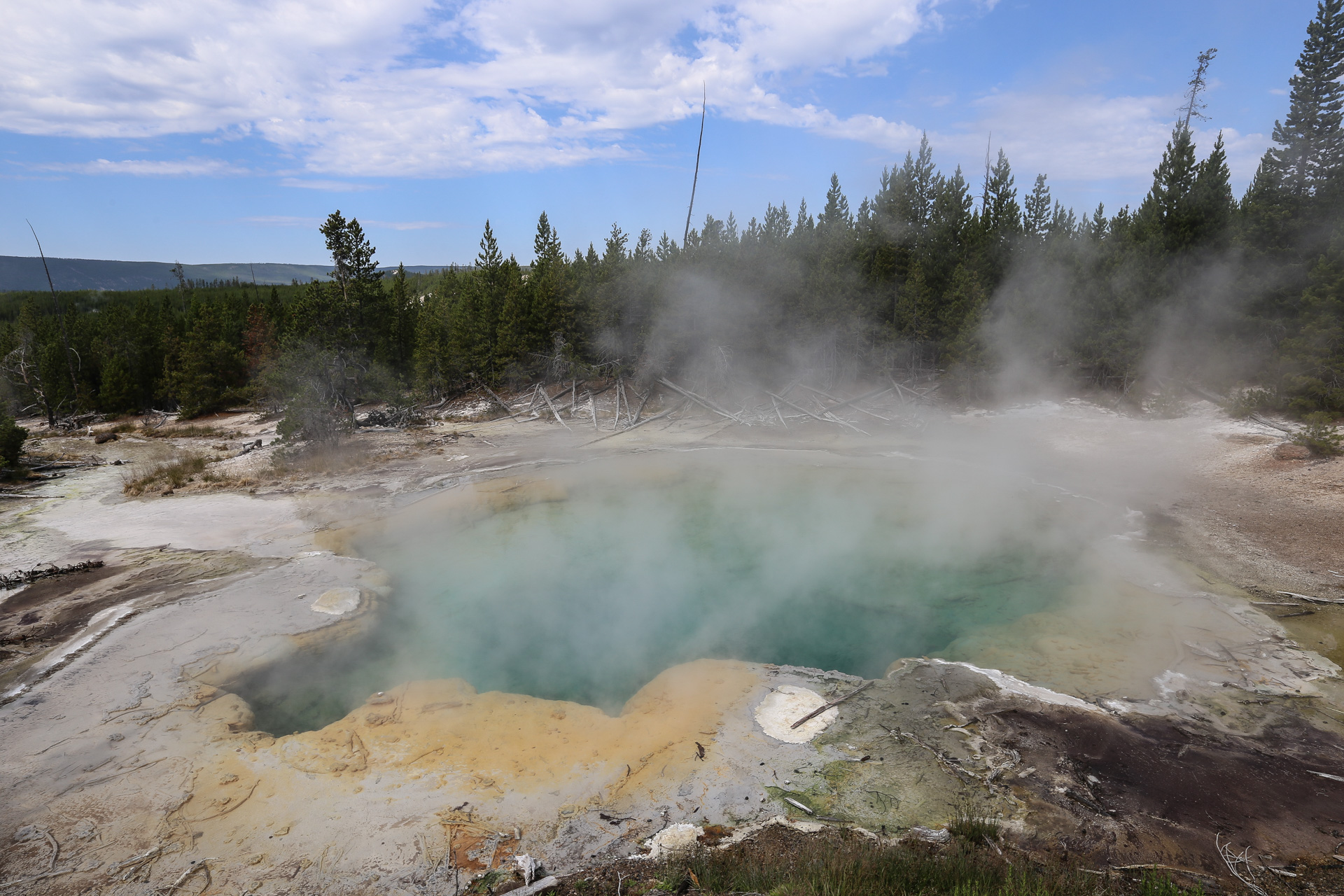 piscines du diable… Yellowstone