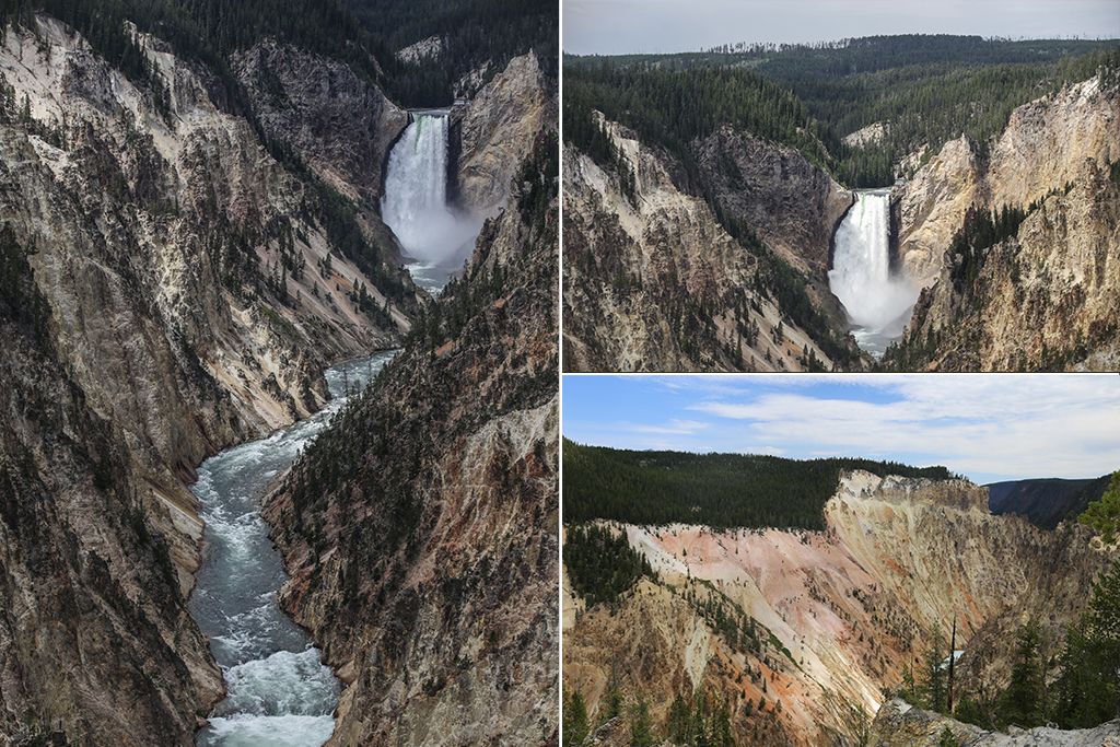 Lower Falls depuis Artist Point