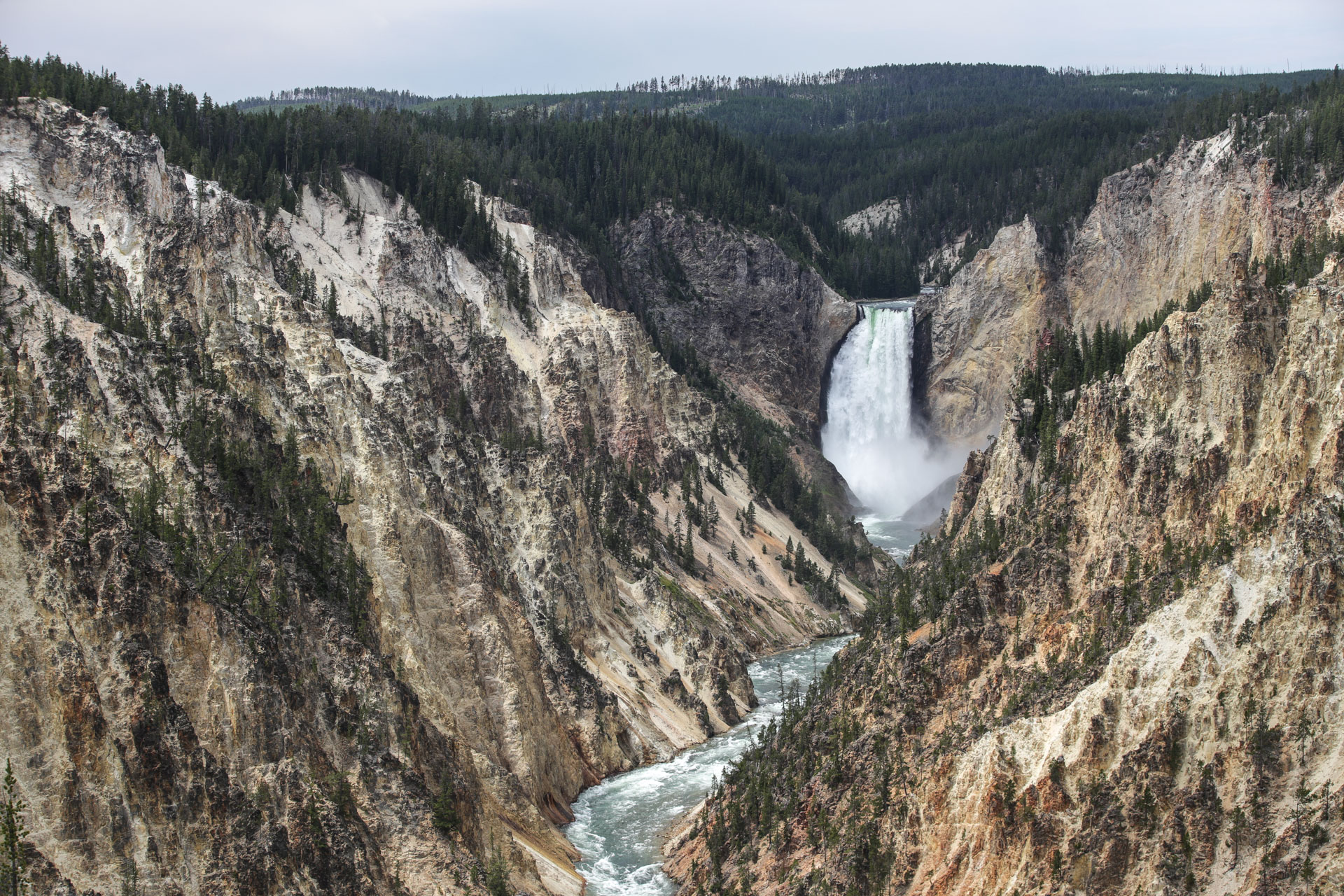 Lower Falls depuis Artist Point