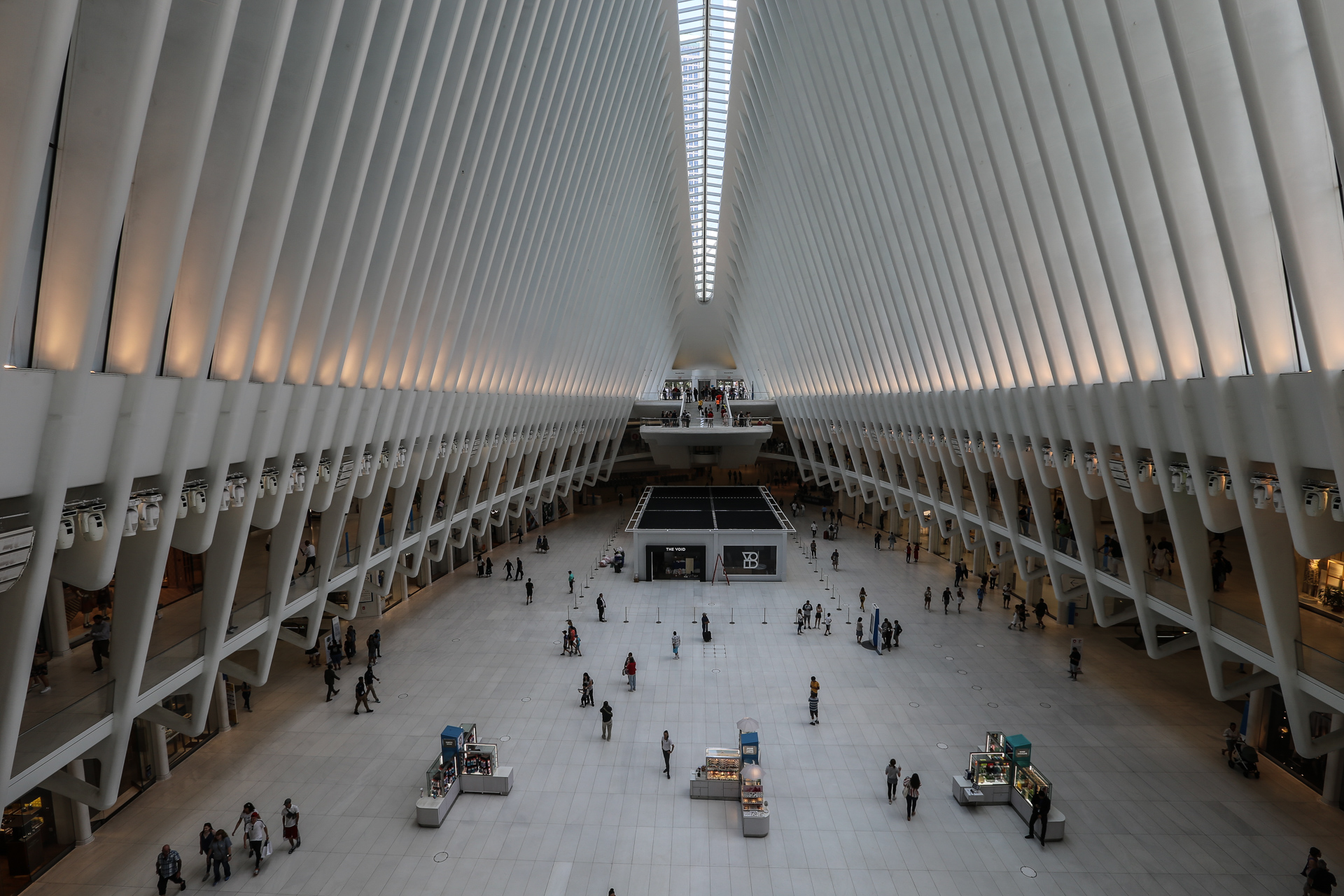 L’intérieur de l’Oculus