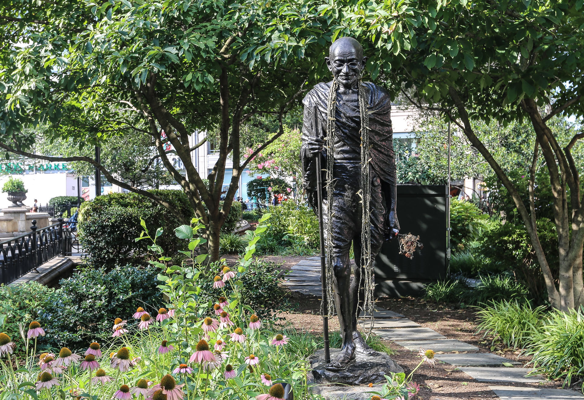 Gandhi sur Union Square NEW YORK