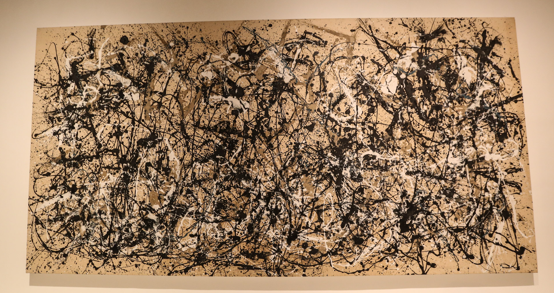 Une œuvre de Jackson Pollock dans la série « Epic Abstraction »