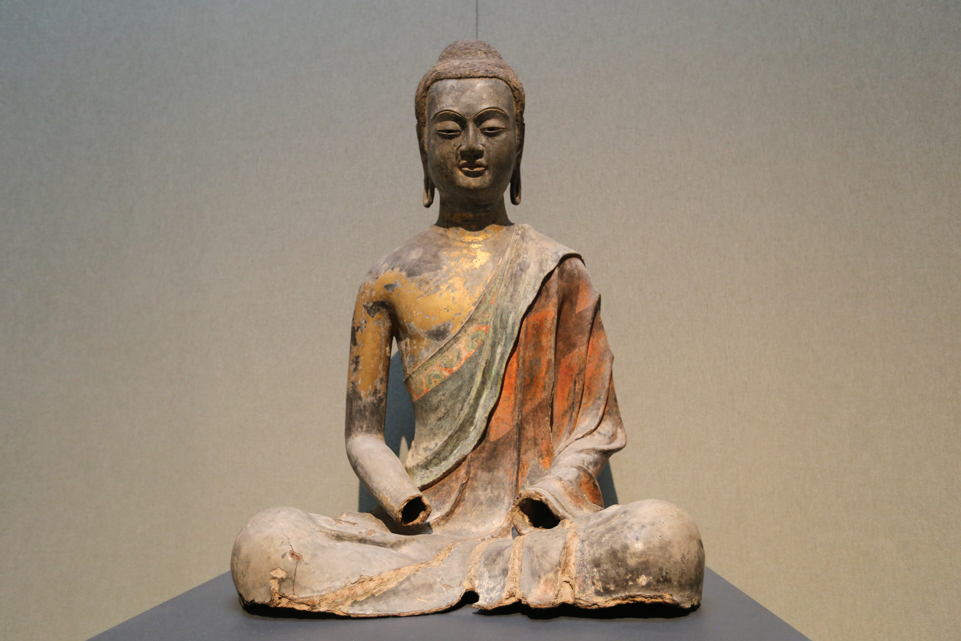  section asiatique, un Bouddha MET NYC