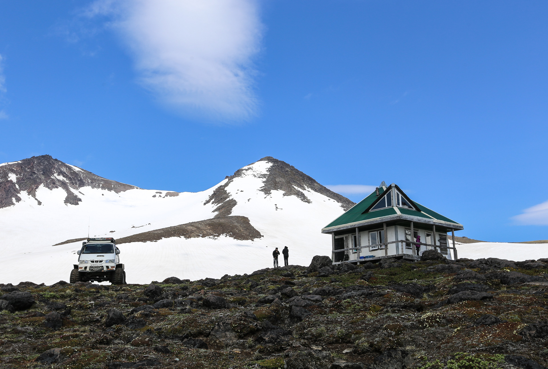 Kamtchatka - En route pour le refuge du Mutnovsky