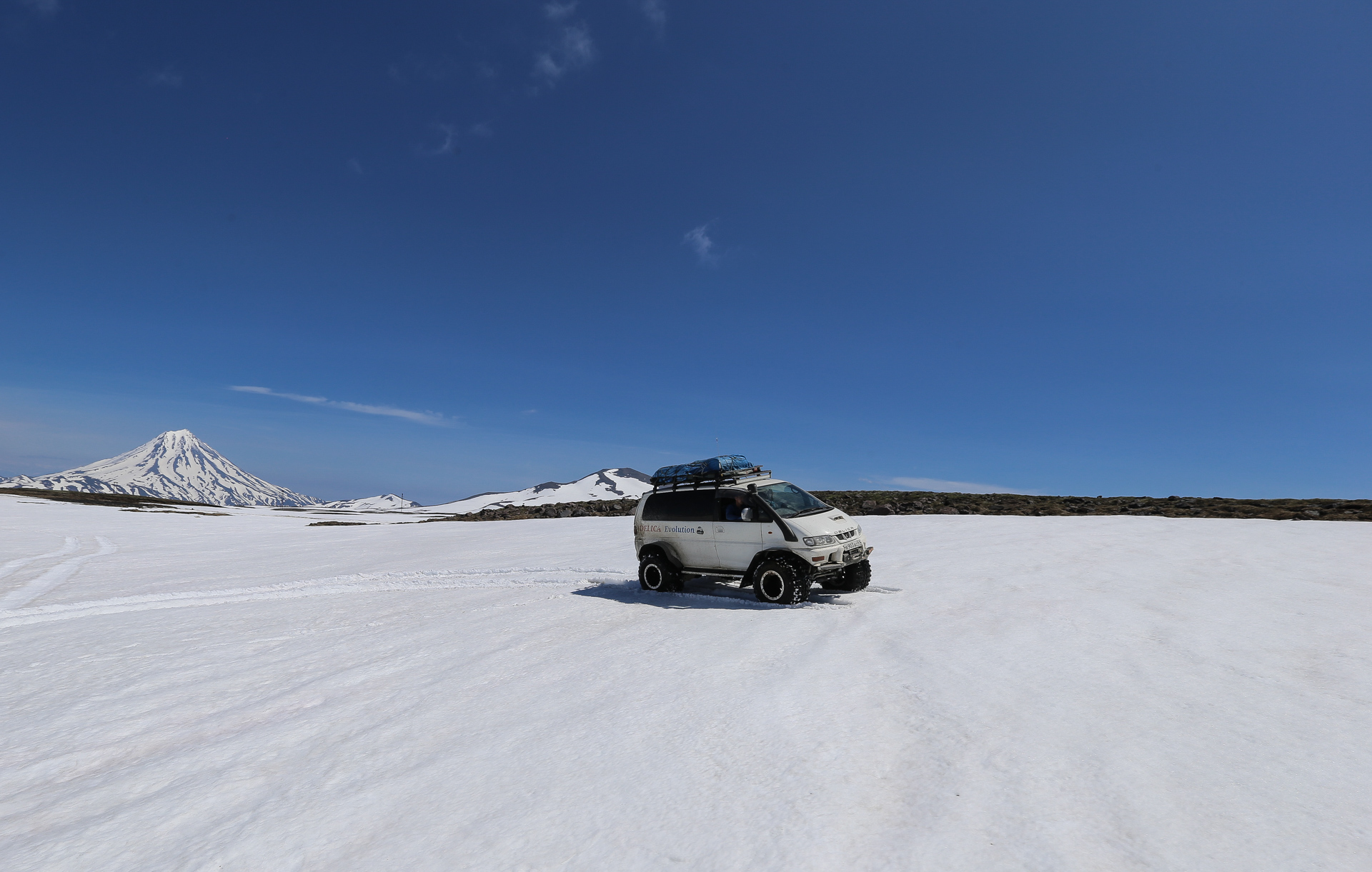 Kamtchatka - En route pour le refuge du Mutnovsky