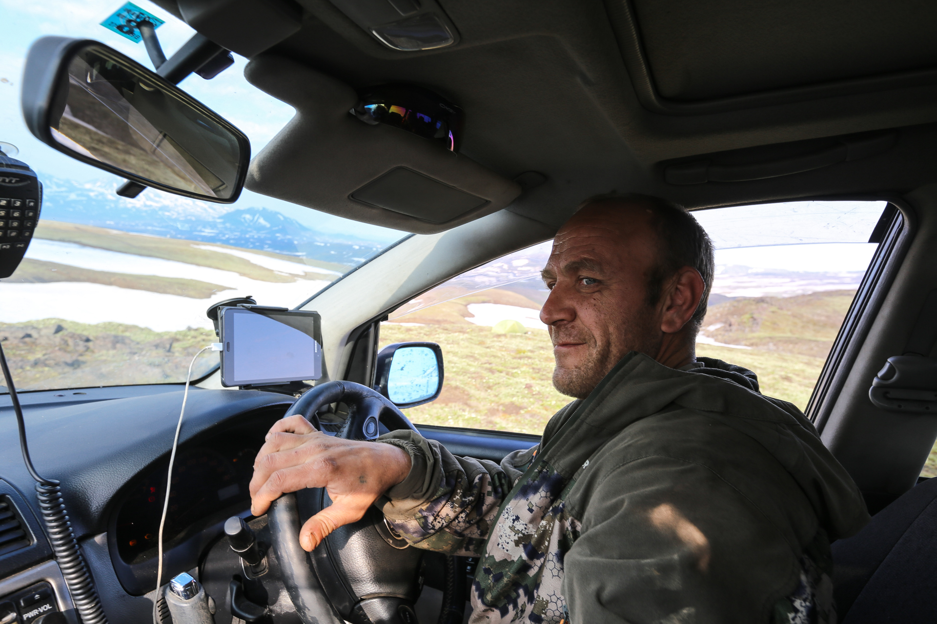 chauffeur Mutnovsky Kamtchatka