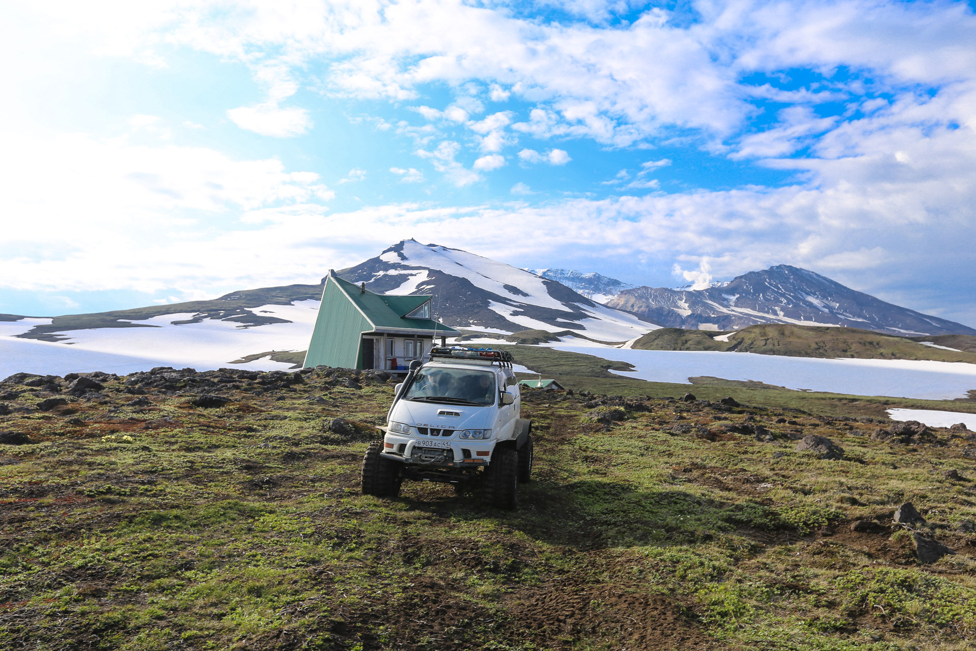 refuge Mutnovsky Kamtchatka