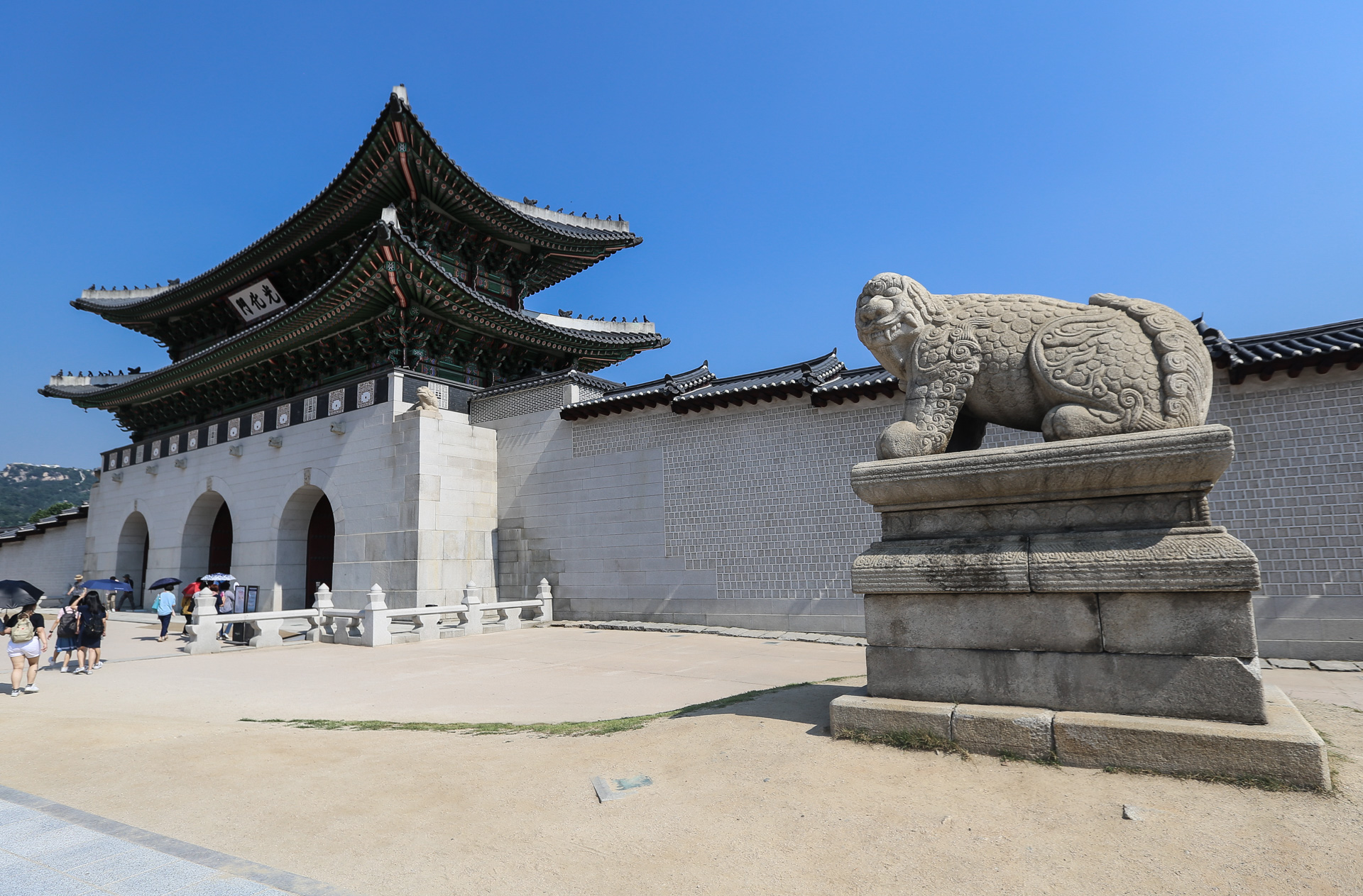 Porte d’entrée principale du palais Gyeongbokgung