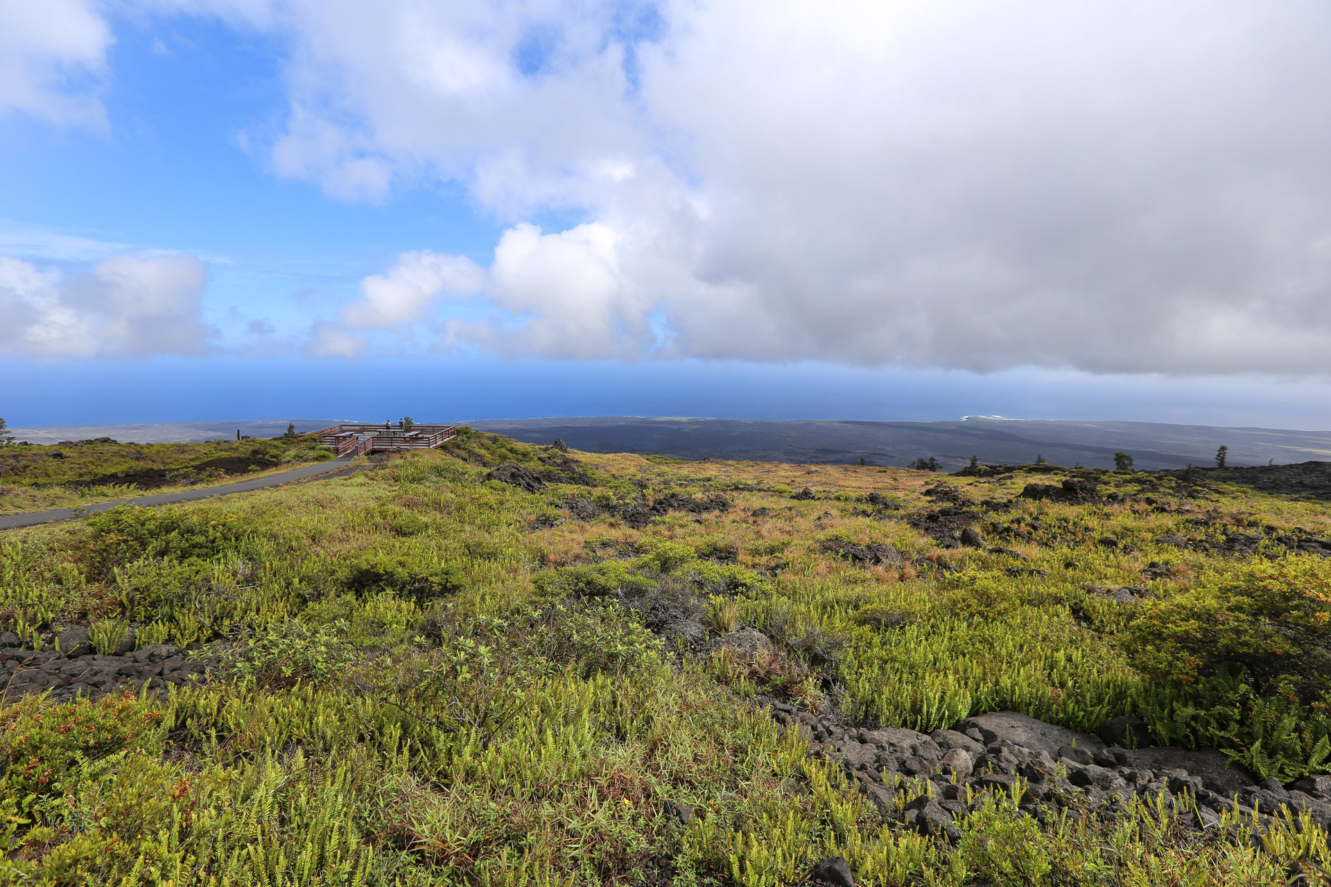 champs de lave du Pu’u-Hulunulu