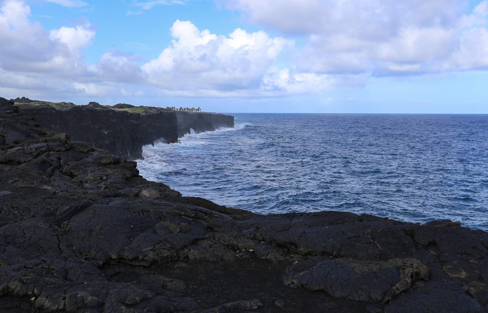 lave descendus du Pu’u’O’o