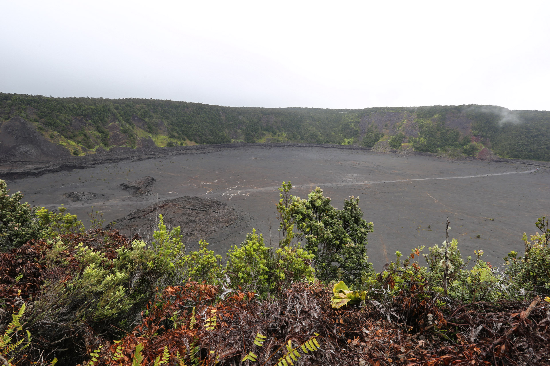 Un cratère adjacent où l’on peut descendre : le Kilauea Iki