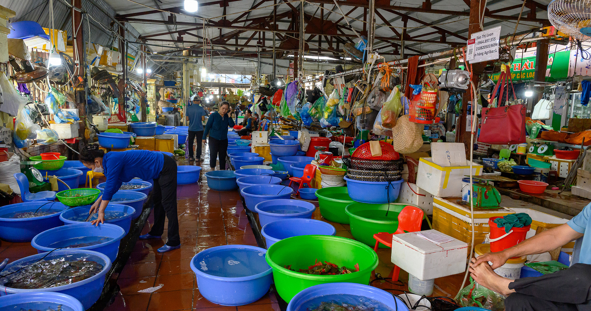 marché de Cát Bà