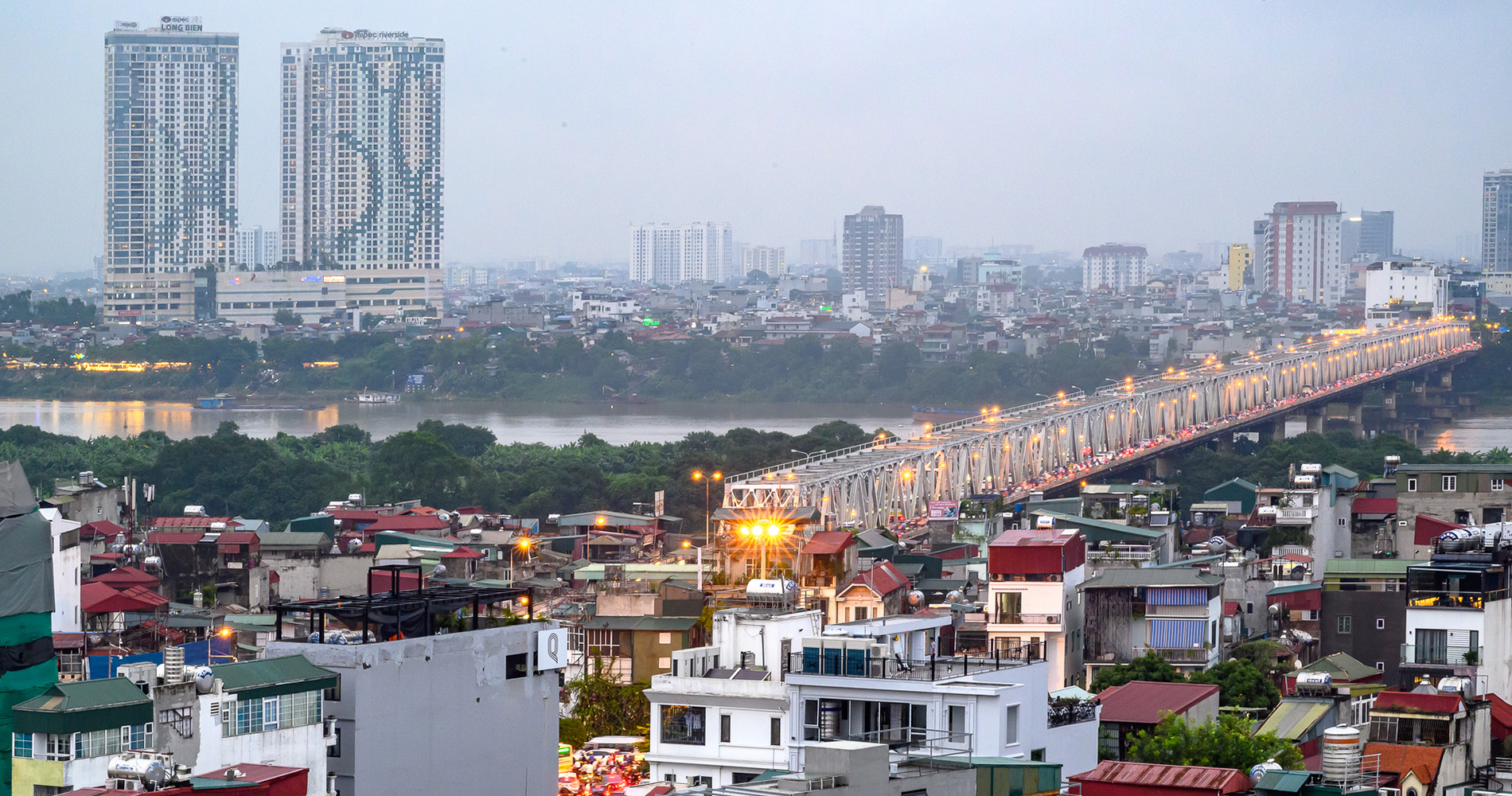 Vue sur Hanoi