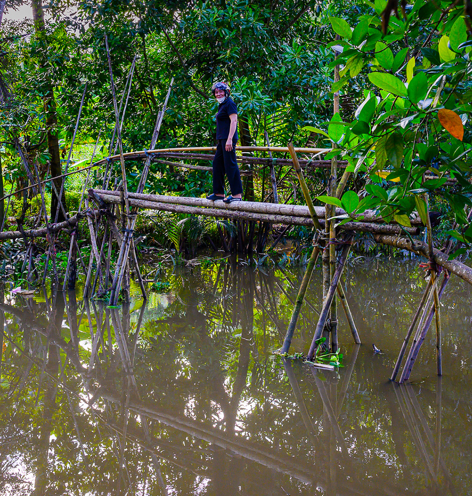 Bamboo village