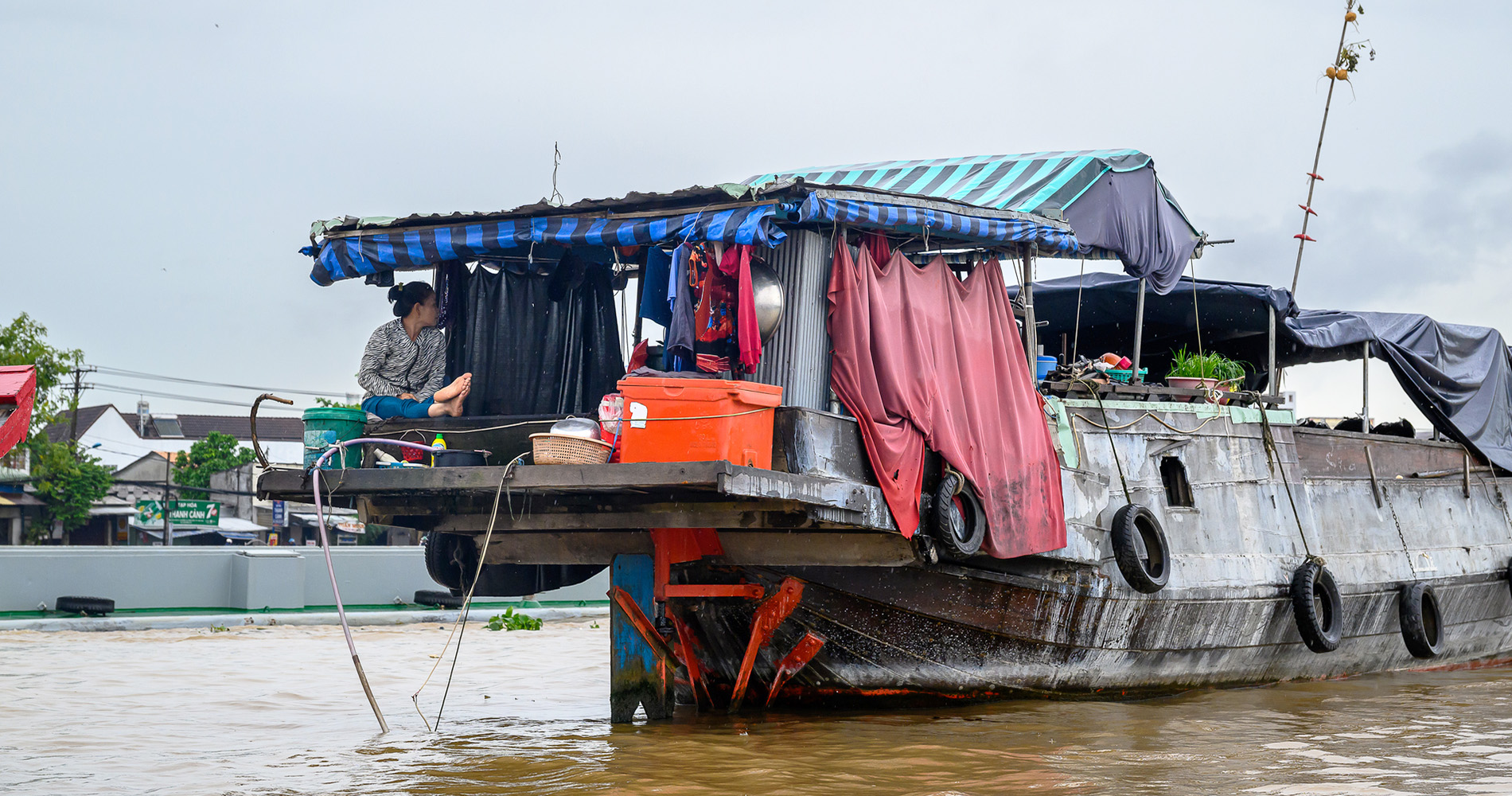 marché flottant de Cai Ran