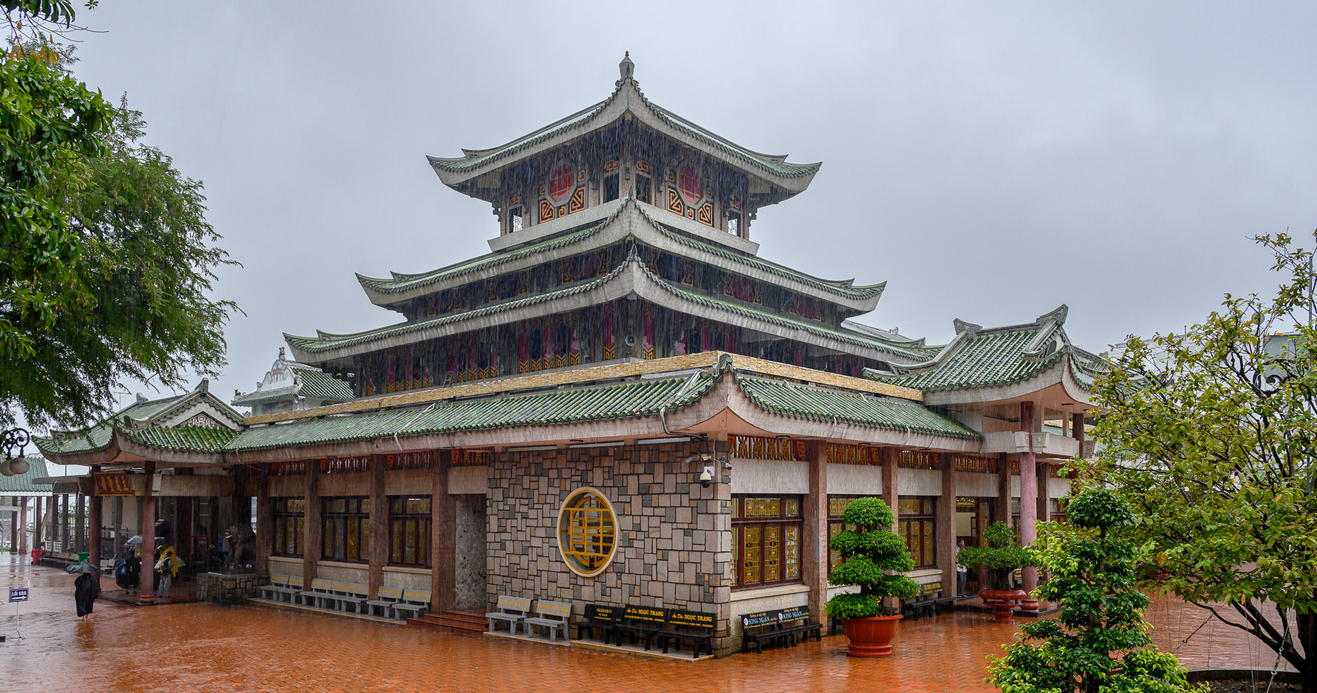 visite de la pagode de la Dame Céleste