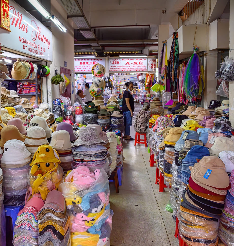 Cho Binh Tay au marché de Cholon