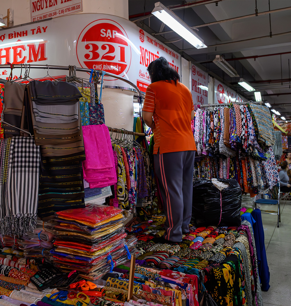 Cho Binh Tay au marché de Cholon