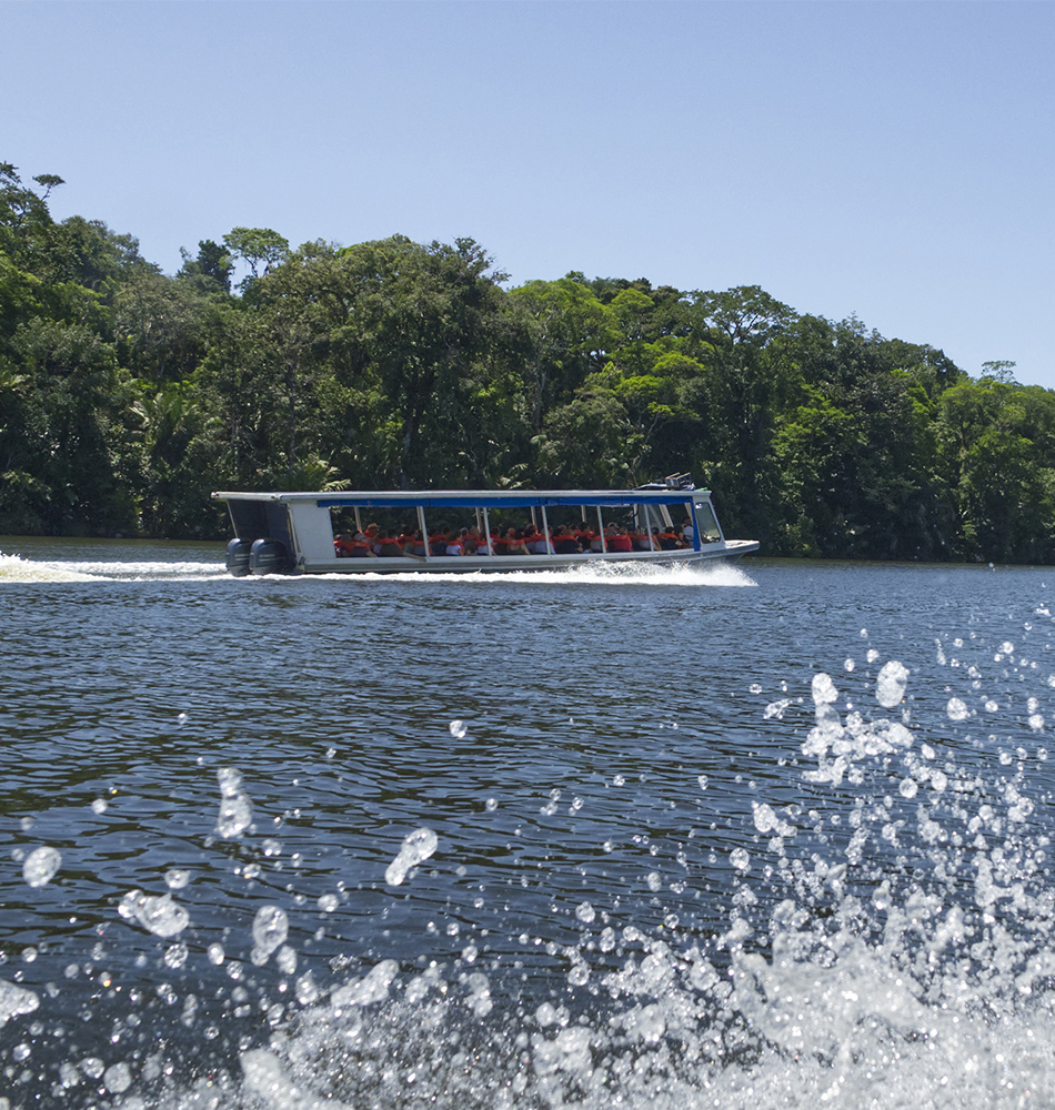 Navigation vers Tortuguero