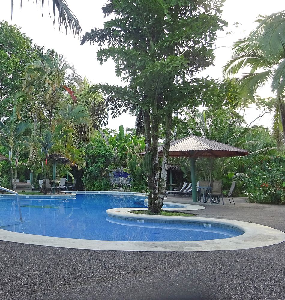 La piscine du laguna Lodge