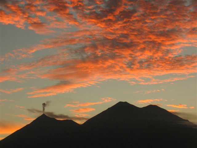 De l'Acatenango à Guatemala city