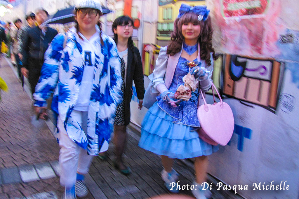 Dans la ruelle Takeshita à Harajuku, Tokyo