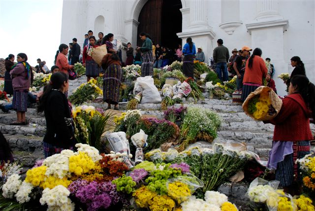 Jour de marché à Chichicastenango