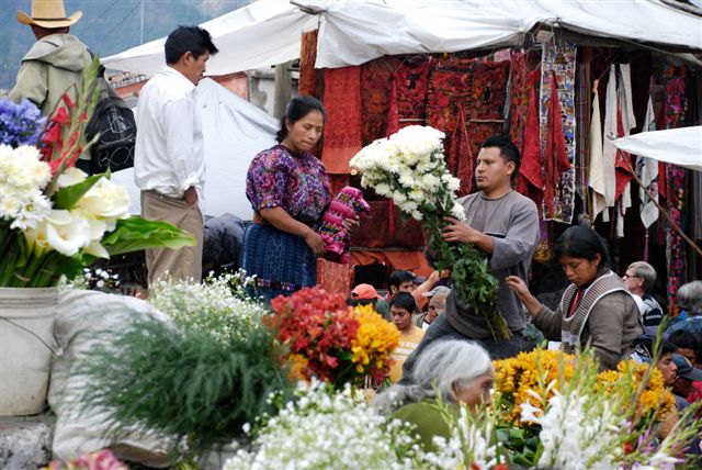 Jour de marché à Chichicastenango