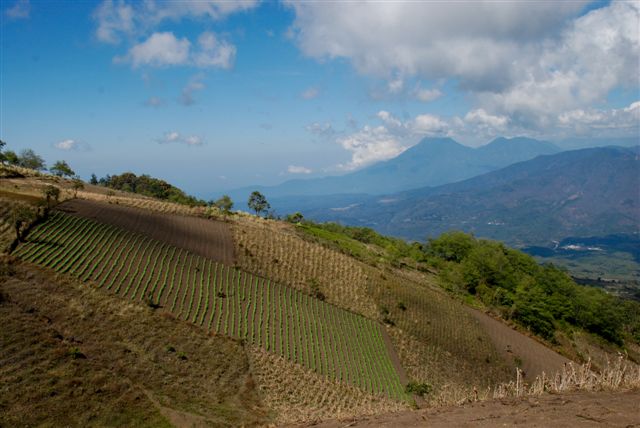 Départ pour l'ascension du volcan Acatenango