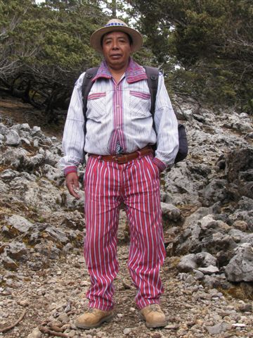 Début du trek dans la Sierra de los Cuchumatanes