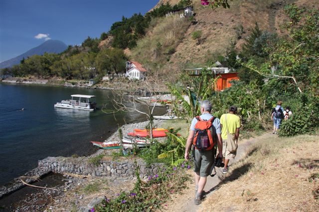 Balade sur les rives du lac Atitlan