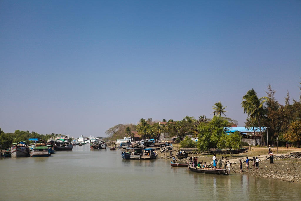 Arrivée à Sittwe