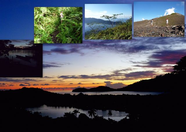 Aube au pied du volcan - Ascension du Gunung Api