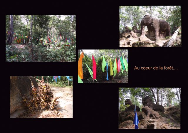 Marche sur la montagne de Phnom Kulen