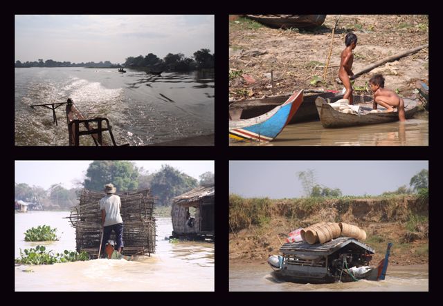 Remontée de la rivière Stoeng Sangkae