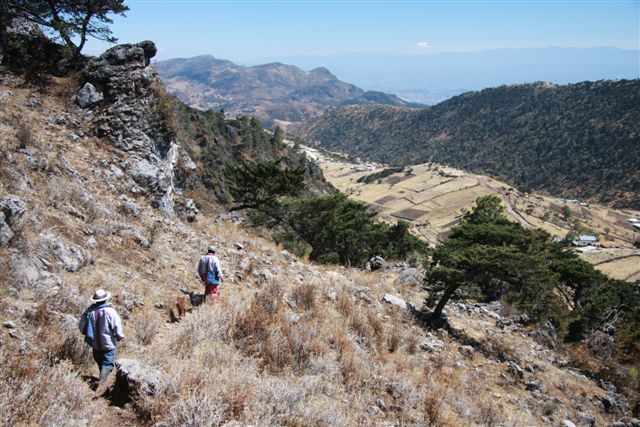 Marché de campagne près de Ventosa - Début du trek dans la Sierra de los Cuchumatanes